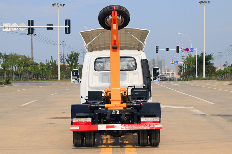 國六東風途逸 藍牌 2-3方勾臂垃圾車